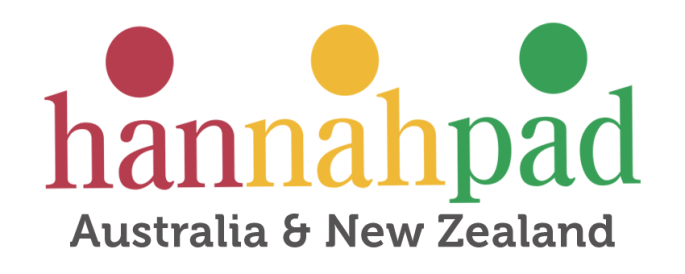 Hannahpad Australia and New Zealand Logo